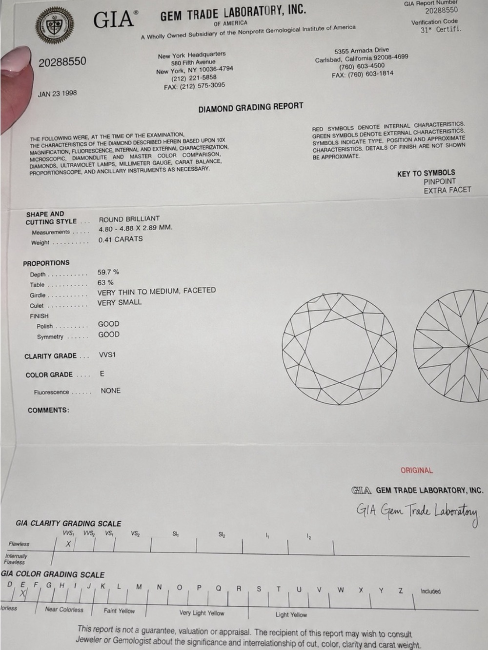 Cartier tricolor solitaire diamond ring with Gia cert and Cartier receipts - Picture 3 of 4